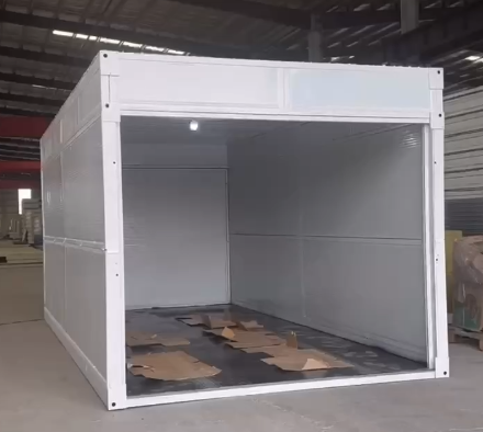 UK Standard Practical Mobile Foldable Garages Carports Storage Sheds Quick Installation Container Houses