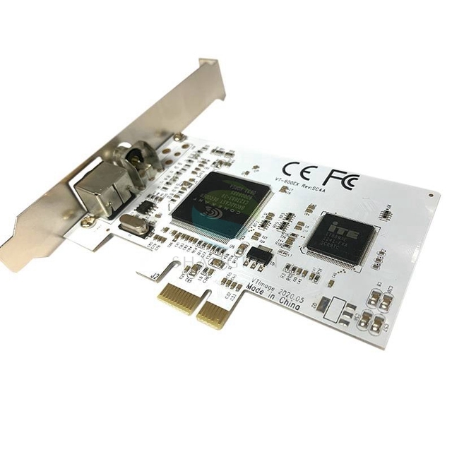PCI-E Expansion Card PCIE to AV Surveillance HD 640X480 Resolution Video Capture Card Built-in CX23881 Chip