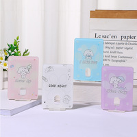 Support de Photocard Kpop Personnalisé de Qualité Supérieure, Double Face, Transparent, en Acrylique Écologique, Motif Dessin Animé, Style Musical