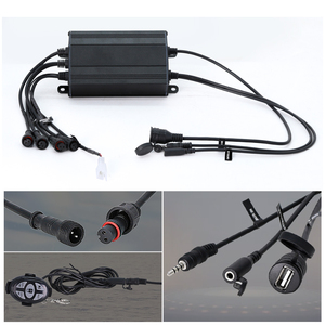 Nuevo Sistema de Sonido Estéreo <span class=keywords><strong>AOVEISE</strong></span> MT452 para ATV, UTV y Motocicletas, Impermeable, ABS, IP65, 4x50W, Anti-Robo, Control Remoto, FM, MP3, USB, Amplificador - Product Image 5