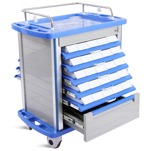 (MS-T320A) Chariot médical d'urgence en ABS pour soins infirmiers - Product Image 1