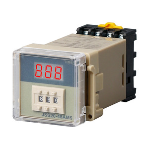 Relé de Retardo de Tiempo Jss20-48ams 220V 24V SPDT Montaje en Riel DIN Ajustable 15s 999s con Pantalla Digital - Product Image 2
