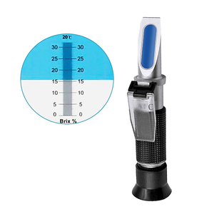 Draagbare handrefractometer 0-32% <span class=keywords><strong>Brix</strong></span> voor het testen van suikergehalte in fruitsap, dranken en voedsel - Product Image 1