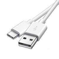 Kabel Usb Tipe C Android 1M 2M 3M, Kabel Data Ponsel Pengisian Daya Cepat Usb PVC
