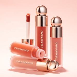 Envase de Brillo Labial y Rubor Líquido con Logotipo Personalizado, Envase de Rubor Líquido en Forma de Corazón de 7 ml, Envase de Rubor Cremoso para Maquillaje - Product Image 6