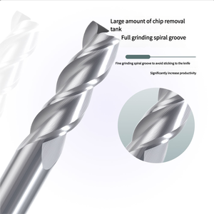 Procesamiento <span class=keywords><strong>de</strong></span> aluminio sin recubrimiento proporciona varios <span class=keywords><strong>tipos</strong></span> <span class=keywords><strong>de</strong></span> 3-6mm 3 <span class=keywords><strong>flautas</strong></span> Fresas <span class=keywords><strong>de</strong></span> fondo plano ODM/OEM - Product Image 2