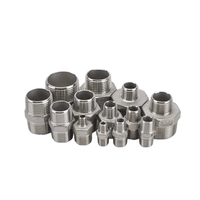 Raccords de tuyauterie hexagonaux en acier inoxydable 304 de haute qualité, usinés par CNC grâce à une technologie de moulage interne et externe avancée