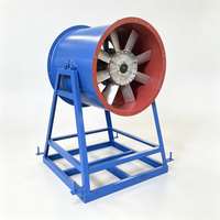 Ventilateur axial antidéflagrant pour refroidissement de four rotatif à ciment, à roulement à billes électrique, avec pales en alliage d'aluminium 380V/400V/AC220-240V