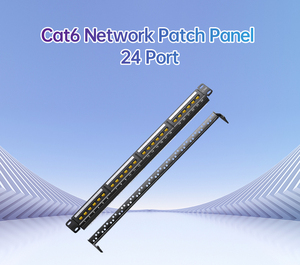 โรงงาน SIPU <span class=keywords><strong>ราคา</strong></span>ดีที่สุด แผงแพทช์พลาสติก <span class=keywords><strong>Cat6</strong></span>/Cat6a <span class=keywords><strong>24</strong></span> พอร์ต RJ45 รองรับบริการ OEM สำหรับตู้เซิร์ฟเวอร์เครือข่ายอุตสาหกรรม - Product Image 6