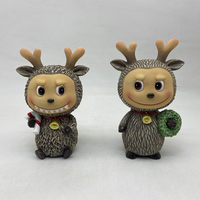 Meilleures ventes de sculptures en résine, statues décoratives de Noël bon marché pour les pâtisseries et les boutiques de cadeaux, ornements en résine