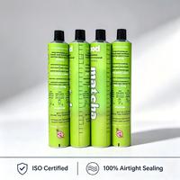 Tube en aluminium pliable, vide, imprimé sur mesure, sans BPA, pour emballage alimentaire (moutarde, mayonnaise), 150 grammes.