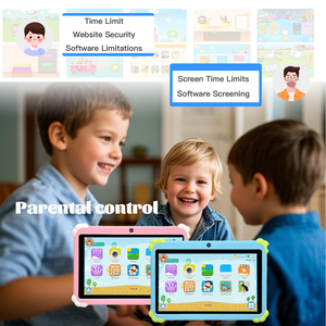 Máy ảnh kép 7 inch máy tính bảng trẻ em máy tính giải trí học tập tất cả trong một <span class=keywords><strong>3D</strong></span> màu xanh/Hồng Dung lượng bộ nhớ 2GB Mới - Product Image 6