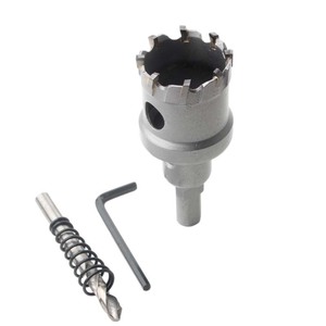 Hole Opener Tct Carbide Hole Reamer Metric With Built In Arbor For Metal Steel Aluminum Tube Drilling - Product Image 1