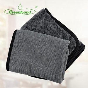 GreenFound Paño de Tela Trenzada de 600 g/m² con Borde Overlock, <span class=keywords><strong>el</strong></span> <span class=keywords><strong>Mejor</strong></span> Relación Calidad-Precio, sin Rayas, <span class=keywords><strong>para</strong></span> Lavado y Secado de Autos, <span class=keywords><strong>para</strong></span> <span class=keywords><strong>el</strong></span> Cuidado Seguro de la Pintura - Product Image 4