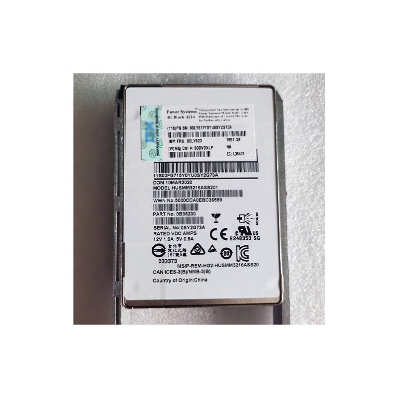 01LU867 - 1551 GB SAS SSD for IBM - High Performance Storage