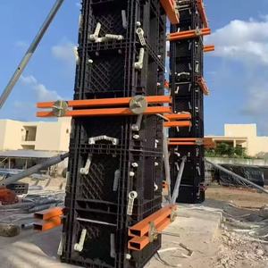 Panneau de coffrage en plastique haute résistance, taille réglable, planaire, standardisé, pour canaux en béton coulé sur place - Product Image 6