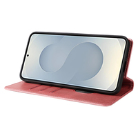 Dompet Kulit PU Premium Model Flip untuk Samsung S25 Edge - Penutup Ponsel dengan Fungsi Stand, Slot Kartu, Penutup Magnetik & Anti Benturan