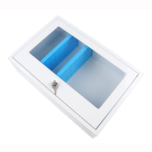 Botiquín de Primeros Auxilios Metálico para el Lugar de Trabajo - Gabinete de Pared con 3 Estantes, Botiquín Vacío, Botiquín de Primeros Auxilios Metálico Grande para Oficina, Grado Comercial - Product Image 4