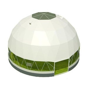 Carpa Domo Redonda de 15m de Diámetro con Cubierta de PVC Impermeable para Exposiciones, Gran Espacio, Todas las Estaciones - Product Image 1