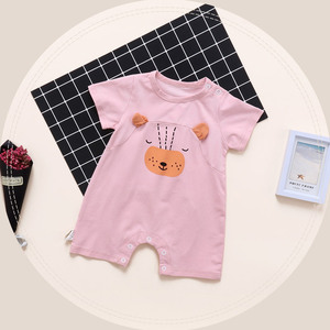 Compre Ropa de Verano para Bebés Recién Nacidos, Mameluco de Algodón de Manga Corta, Directamente del Fabricante en China - Product Image 1