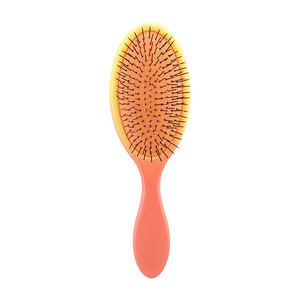 Brosse à <span class=keywords><strong>cheveux</strong></span> en nylon dégradée en plastique pour le massage du cuir chevelu avec logo personnalisé - Product Image 3