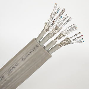<span class=keywords><strong>Cable</strong></span> de Elevador <span class=keywords><strong>UTP</strong></span> Cat5e Plano <span class=keywords><strong>Flexible</strong></span> de 24 Hilos Blindado TVVBP <span class=keywords><strong>para</strong></span> Venta al por Mayor - Product Image 4