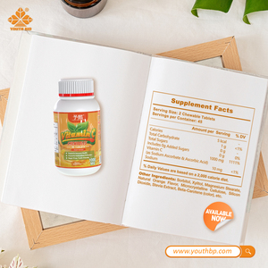OEM ODM Suplemento de Vitamina C de Grado Profesional, 500mg en Tabletas Masticables, 1000mg por Dosis, <span class=keywords><strong>Ácido</strong></span> <span class=keywords><strong>Ascórbico</strong></span> de Doble Origen, Listo para Enviar - Product Image 5
