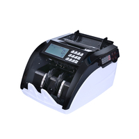 Compteuse de billets de banque multi-devises de qualité bancaire avec tri automatique, double tension, poche unique et un CIS