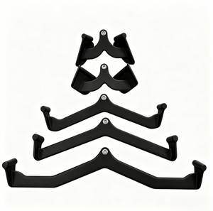 Accessoires de fitness robustes <span class=keywords><strong>pour</strong></span> <span class=keywords><strong>musculation</strong></span> : Poignée de <span class=keywords><strong>barre</strong></span> de <span class=keywords><strong>poulie</strong></span> assise <span class=keywords><strong>pour</strong></span> lat pulldown, en métal haute résistance - Product Image 6