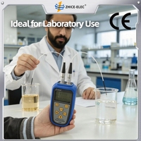 Termometer Termokopel Tipe-T Genggam Dua Kanal 224TC/T untuk Pengujian Laboratorium dan Industri dengan Perekaman Data