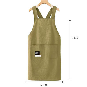 Biểu Tượng Tùy Chỉnh Không Thấm Nước Trọng Lượng Nhẹ Bền Barista Nhà Bếp Nấu Ăn Đầu Bếp Tạp Dề Chống Vết Chéo Trở Lại Tạp Dề Cho Nhà Hàng Nhà - Product Image 4