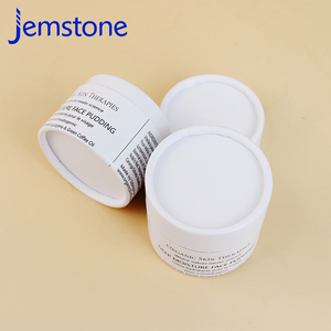 Caja Cilindro de Papel Ecológico de Alta Calidad Personalizada para Cosméticos, Tubo de Papel para Botellas de Aceite Facial con Etiquetado - Product Image 2