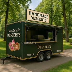 Remorque commerciale pour boissons et aliments, nouvelle arrivée, certifiée CE DOT, conforme aux normes australiennes, cuisine entièrement équipée - Product Image 2