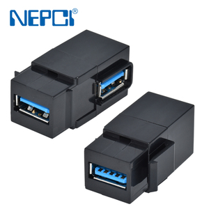 NEPCI Заводская 90-градусная <span class=keywords><strong>USB</strong></span>-Соединительная муфта 3,0 типа «гнездо-гнездо» XJY-<span class=keywords><strong>USB</strong></span>-08E <span class=keywords><strong>USB</strong></span>-адаптера - Product Image 1