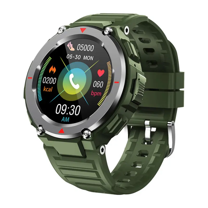 Amazfit T-Rex Pro Smartwatch S25 Fitness Watch, Military Standard Certified, 18 Days Battery Life, Sport Mode, Blue