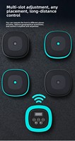 Machine de boxe musicale modulaire de type split, 8 pods cibles sans fil pour éclairage rythmique RGB 5.0, console indépendante