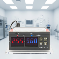 Thermomètre numérique avec écran LED, contrôle par application intelligente, boîtier en aluminium IP43, résolution 0,1°C, capteur infrarouge 320x240, sonde de 300 mm
