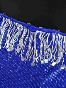 Abito Elegante <span class=keywords><strong>da</strong></span> Donna con Frange per Compleanno, Vestito <span class=keywords><strong>da</strong></span> Sera Scintillante per Taglie Curvy - Product Image 5