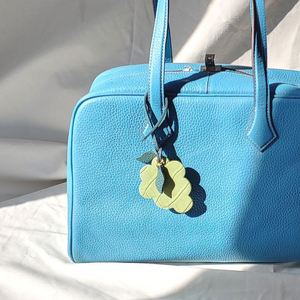 Stylish Pu Leather Cluster Grape Bag Charm Cute Fruit Pendant <b>Keychain</b> Handbag Decoration Promotional Gifts Mother Portable - Product Image 4