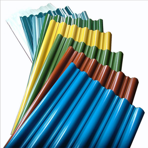 Color-coated sheet iron sheets roofing galvanized corrugated plastic sheet
