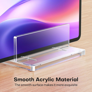 Support vertical réglable pour ordinateur portable et tablette avec refroidissement intégré, optimiseur de station de travail pour MacBook Pro Air - Product Image 5