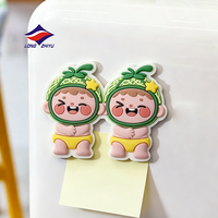 Imán de PVC de Silicona 3D 2D de LZY, Recuerdo Turístico de Goma Suave, Imán de PVC Personalizado para Refrigerador con su Logotipo