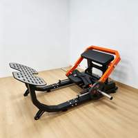 Machine à fessiers à charge libre la plus vendue, entraîneur professionnel de pont fessier, construction en acier, réglable pour la musculation en salle de sport