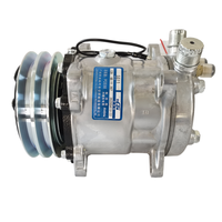 Compresseur AC de climatiseur de voiture automatique 5S11 Compresseur AC de camion robuste 12V