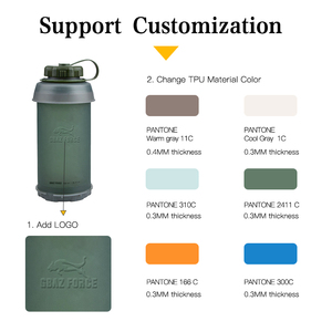 Botella de Agua Plegable de Silicona GAF TPU para Viajar - Product Image 4
