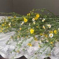Fleurs artificielles de camomille en gros, tiges de marguerites artificielles de haute qualité, décoration intérieure, arrangement de jardin