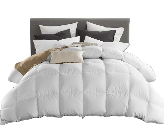 Nữ Hoàng 70% Trắng vịt xuống Quilt khách sạn Duvet bên trong nhà sản xuất sang trọng