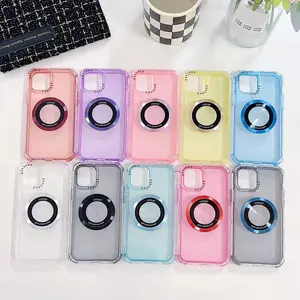 Mengcai Three-In-One Magnet Cell Phone Case for iPhone Samsung Xiaomi