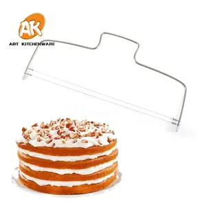 AK 도매 스테인레스 스틸 케이크 슬라이서 빵 커터 주방기구 베이커리 도구 NO.87