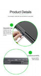 Komputer OPS tertanam H610 Gen 12 Intel <span class=keywords><strong>I5</strong></span> <span class=keywords><strong>CPU</strong></span> Win11 Pro untuk tampilan mengajar papan tulis Digital - Product Image 2